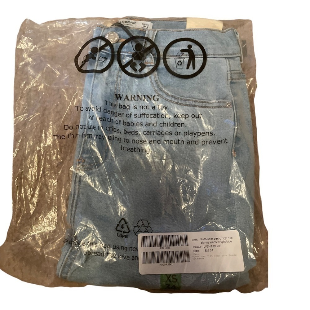 ASOS design Pull&Bear basic high rise skinny jean… - image 9